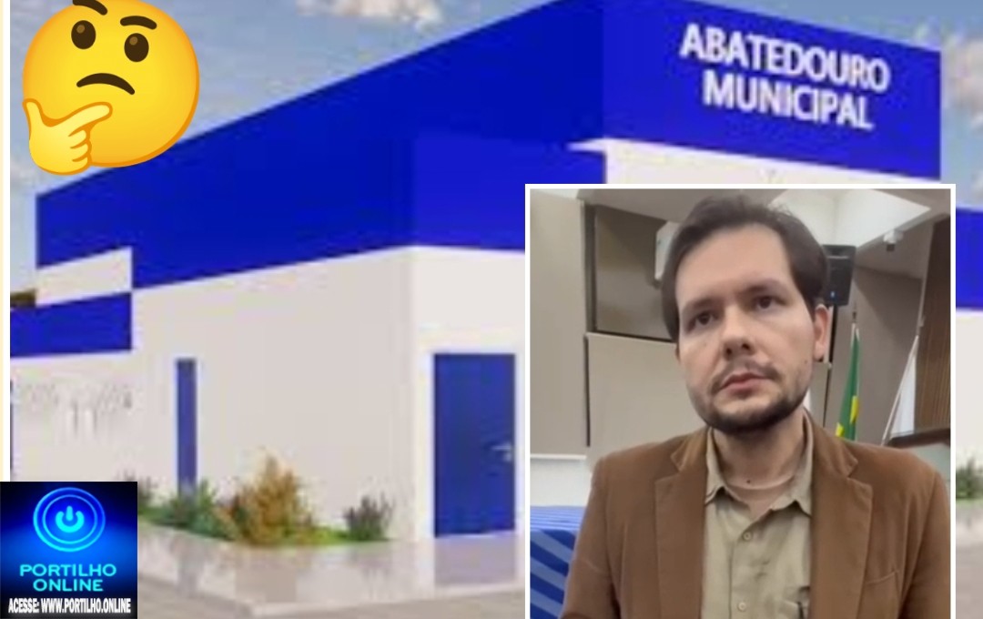 👉👀🧐🔍🍗🍖🔎🤝🚨Matadouro Municipal: prefeito Dr. Gustavo Brasileiro é questionado sobre a possibilidade de construção📢