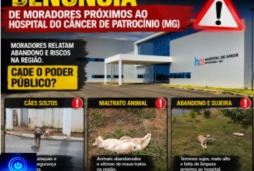 🫵‍🦺🦮DENÚNCIA DE MORADORES PRÓXIMOS AO HOSPITAL DO CÂNCER DE PATROCÍNIO (MG)