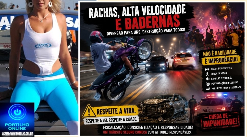 👉🏻🚧👎🏻🚨🚔😤Rachas e badernas. Cadê a segurança pública?🗣️🗣️Portilho, nos ajude a acabar com tanta badernas, som alto
