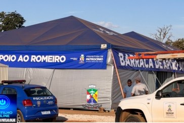 👉🏻🚧🙌🏻👏🏻🏕️⛺Governo Municipal inicia atendimento nas barracas de apoio aos romeiros nesta sexta-feira (31)