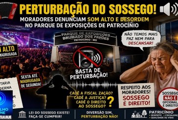 👉🏻🗣😱📢🚔😡🪗🎺🎷🎹🎤🎚🥁Perturbação do sossego: moradores denunciam som alto e desordem no Parque de Exposições