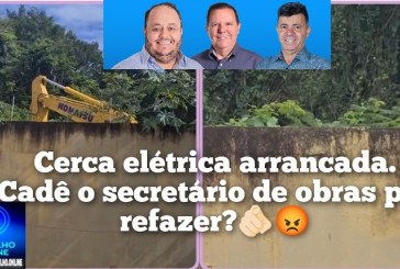  👉🏻😤🫵🏻😡🚧💥🤔Portilho a administração passada, arrancaram minha cerca elétrica e ND até hoje