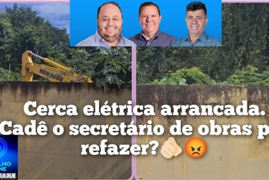  👉🏻😤🫵🏻😡🚧💥🤔Portilho a administração passada, arrancaram minha cerca elétrica e ND até hoje