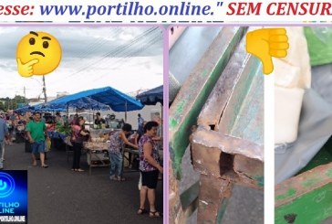 👉📢👀🤔🍏🍐🍊🍋🍌🍉🥥🌽🥑Feira Livre do Produtor: bancas enferrujadas e obsoletas