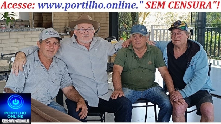👉🏻🙌🏻👍🏻👏🏻🫵🏻🤝✍🏻Geração “Portilho”: a idade chegou para os quatro irmãos, mas desistir jamais!