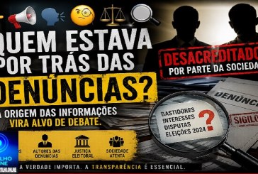 👉📢🗣🧐⚖😱🤫🚔👀🔍🐭🔎“Sabem quem estava por trás das denúncias e das supostas ‘fake News’? Os dois personagens já desacreditados por parte da sociedade.”
