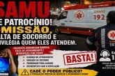 🏻 SAMU DE PATROCINIO⚖👿🚨🩺🩻🩸💊🧬💉🚑🩼😥 👉🏻🤔👀🔎🔍👿🚨🚑 SAMU de Patrocínio é alvo de críticas por suposta omissão de socorro no atendimento