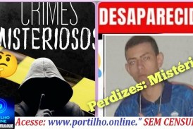 👉🏻🚔🚓👽😱🤔💀🚨 Perdizes : Mistério do sumiço do jovem Tiago Ribeiro de Souza, 21 anos (12/06)