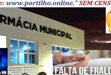 👉😠😠✍😱🧐💊💊🔬💉🌡Portilho quero deixar aqui minha reclamação com a  farmácia da prefeitura