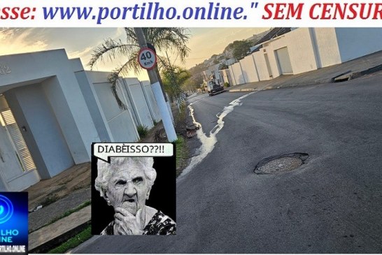 👉📢👎🚨🗣🚧🚦🛑😱🕳🕳🕳🕳Portilho, pede ao secretário de obras, Sestran para dar uma atenção sobre essas tampas de bueiros fundos aqui no Dona Diva,