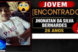 👉🏻👏🏻🫵🏻✍🏻🤝🙌🏻🙏👏 ELE FOI ENCONTRADO! – UTILIDADE PÚBLICA 🗞O jovem Jhonatan da Silva Bernardes, 26 anos