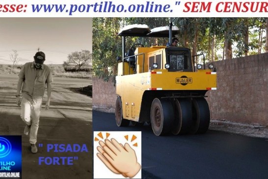 👉✍🚧👍🤙🤝👏👏👏👏Prefeito Dr. Gustavo Brasileiro prometeu e cumpriu: a “pisada no asfalto foi firme”
