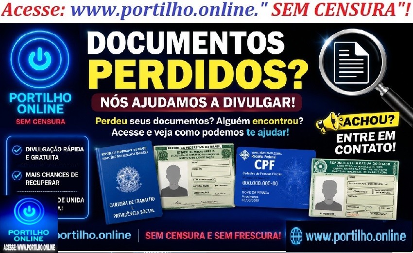 👉😱🔎🕵👀🤔😱🫵🏻DOCUMENTOS PERDIDOS: Otávio Henrique Dias Coelho.