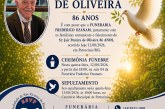 👉 LUTO 😱😭😪⚰🕯😪 NOTA DE FALECIMENTO. FUNERÁRIA FREDERICO OZANAM INFORMA….👉🏻😱😥😓Faleceu em Patrocínio- a Sr⁰: JAIR PEREIRA DE OLIVEIRA  86 ANOS