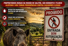 👉🏻🫵🏻🚨🚧🚔👀🤔😡⚖️ javali 🐗 🐷 🐗 PROPRIETÁRIOS RURAIS FAZEM ALERTA: CAÇADORES ESTÃO INVADINDO FAZENDAS SEM AUTORIZAÇÃO