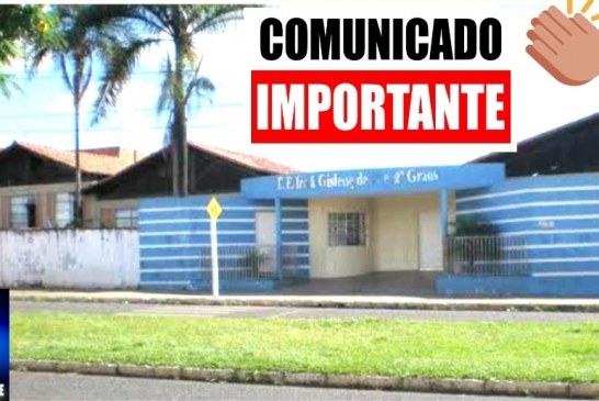 👉🏻🫵🏻🤔🧐😱📐✂️📚📍NOTA DE ESCLARECIMENTO – ESCOLA ESTADUAL IRMÃ GISLENE