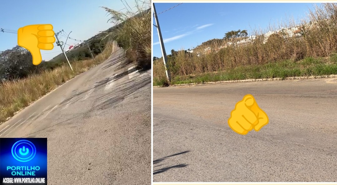 👉🏻🫵🏻🫣👎🏻🛣️ Rua esquecida! Opa Portilho vi que vc postou do bueiro da Rua Dirces Alves de Melo posta também pra eles fazer uma limpeza