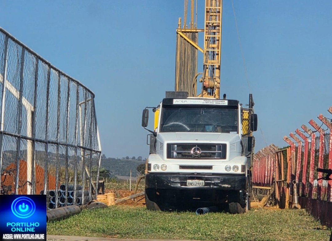 👉🏻🙌🏻👏🏻🤙🏻💪🏻🚧🤝Perfuração de poço artesiano beneficia moradores da comunidade de Tejuco