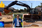 👉🏻🚧👍🏻🛣️🤙🏻🙌🏻🤝🐦🧢👏🏻👏🏻👏🏻Prefeito Dr Gustavo Brasileiro intensifica a construção de pontilhão para melhorar mobilidade até o bairro Dona Diva