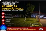 👉🏻🚧👎🏻😱🔌🔦💡🕯️😎🚔🚓Comerciantes, moradores e pedestres cobram melhorias na iluminação pública da Praça do Terminal Rodoviário
