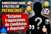 👉🏻🫵🏻🤔🫣👻👽👀🫰🏻Comentários sobre a política em Patrocínio: “Estamos fraquíssimos de candidatos a deputado”. Maria Clara Marra e Greyce Elias.