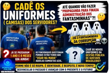 👉🏻👽👻🤔👎🏻🫵🏻🫣Uniformes ( camisas) dos servidores. Até quando vão fazer ” propaganda para finada administração)”?!🤔☠️👽