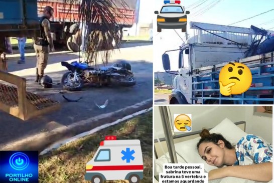 🤔🚨🚒🚑🏍️🚧😱Portílho averigua se esse vídeo é o mesmo sobre o acidente da moça da moto .