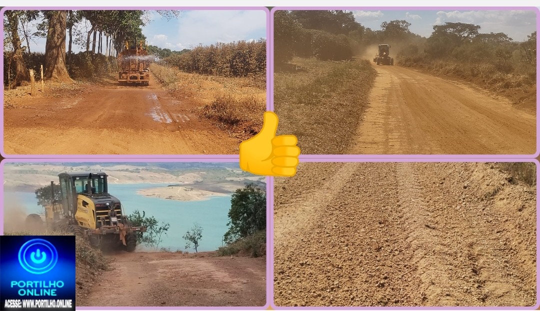 👉🏻🛣️🚧✍🏻👏🏻🙌🏻👍🏻👏🏻👏🏻🤝🛣️ MANUTENÇÃO NAS ESTRADAS RURAIS: Chapadão de Ferro e Santo Antônio do Quebra-Anzol recebem melhorias