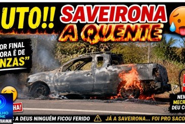 👉🏻👀🚨🚒🚑🚔🚑🔥 LUTO!! SAVEIRONA A QUENTE 🥵🚧A cor final agora é “cinzas”! 🔥🧯😂