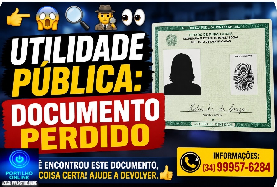 👉😱🔎🕵👀🤔😱🫵🏻DOCUMENTOS PERDIDOS EM NOME DE: Katia Daniela de Souza