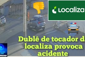 👉🏻🫣🚧🚒🚑😱🚨🚔Vídeo do Acidente 🚨! Tocador imprudente da  Localiza atropelou um motociclista 