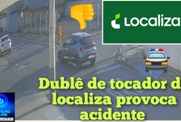 👉🏻🫣🚧🚒🚑😱🚨🚔Vídeo do Acidente 🚨! Tocador imprudente da  Localiza atropelou um motociclista 