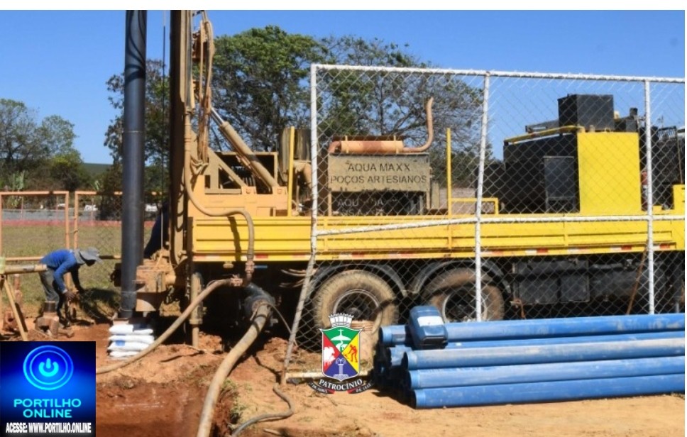 👉🏻🙌🏻✍🏻🤝👏🏻 Notícias da prefeitura municipal…Novo poço artesiano fortalece o abastecimento de água na comunidade do Tejuco
