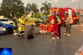 👉🏻😱😳🚒🚔🚑🚨🛵🚧👀 ACIDENTE NA ROTATÓRIA DO BAIRRO MORADA NOVA