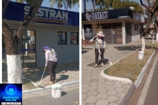 👉🏻🙌🏻🫶🏻👍🏻👏🏻🤙🏻🧹 SEMOP: PINTURA DE MEIO-FIO NA AVENIDA RUI BARBOSA E NO ENTORNO DA PRAÇA SANTA LUZIA