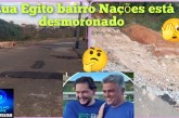 👉🏻🫵🏻😱🫣👎🏻🤔🗣️🚧🛑Portilho a Rua Egito- Bairro Nações continua desmoronando🚧…