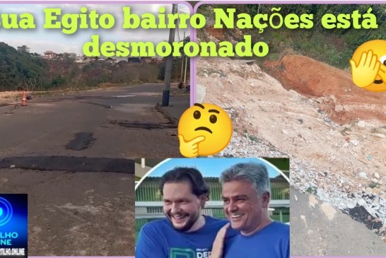 👉🏻🫵🏻😱🫣👎🏻🤔🗣️🚧🛑Portilho a Rua Egito- Bairro Nações continua desmoronando🚧…