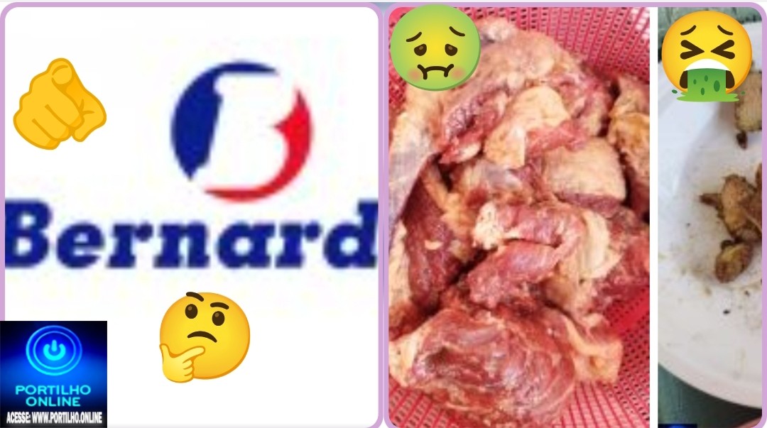 👉🏻😱🤮☠️🪱🦠💀🫵🏻🚨😱Bernardão morada nova. Cliente faz churrasco ” com larvas🪱”🤮🤢☠️💀
