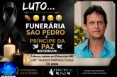 👉LUTO…⚰😔🕯😪😭FUNERÁRIA SAO PEDRO E PRÍNCIPE DA 🕊PAZ🕊🕊 INFORMAM… Srº:  Giovanni Idelfonso França, conhecido como Giovanni da Joalheria França, 56 anos