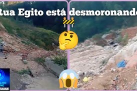 👉🏻😱🫵🏻🚧🚨🚒🛟🚏Casas na Rua Egito estão rachando e podem desmoronar juntos com a rua.