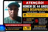 👉📢🚨🚔🔎🕵🔍 DESAPARECIDO: 👉 Jose de Souza( vulgo – Birrinha), 44 anos 🤔😱🚨🚒🚓
