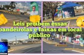 👉🏻🫵🏻🚔 Está proibido 👀😱🚨👍🏻👏🏻👏🏻👏🏻Placas de propagandas políticas e outras atividades serão retirados dos canteiros em vias publica.