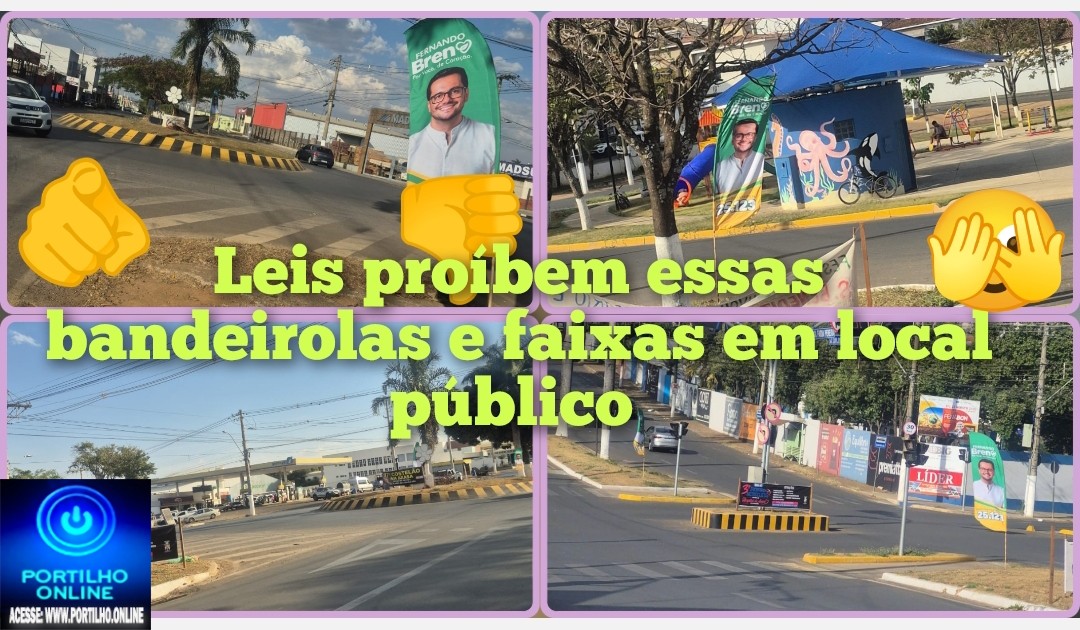 👉🏻🫵🏻🚔 Está proibido 👀😱🚨👍🏻👏🏻👏🏻👏🏻Placas de propagandas políticas e outras atividades serão retirados dos canteiros em vias publica.