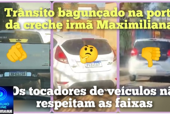 👉🏻🫵🏻🚨🚔👀😡🚦🚧🚏🛑Portilho esse folgado só para na faixa na porta da creche e não respeita