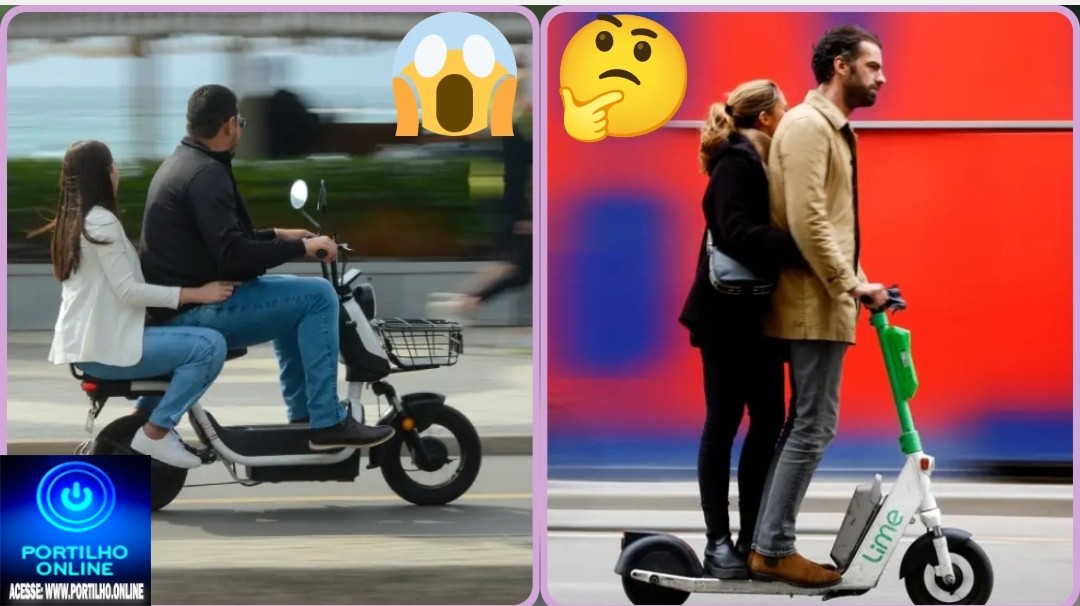 👉🏻🫵🏻🚧🚔🚨🚦😡Parabéns Portilho, pela reportagem sobre os patinetes e motos eletricas