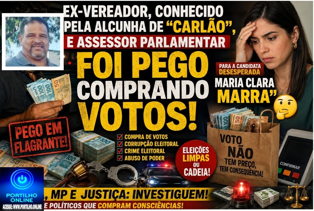 👉🏻💸💰💳😱🫵🏻🚔 EX-VEREADOR, CONHECIDO PELA ALCUNHA DE “CARLÃO”, E ASSESSOR PARLAMENTAR FOI PEGO COMPRANDO VOTOS PARA A CANDIDATA DESESPERADA ” MARIA CLARA MARRA 🤔 😱 🧐🚨💸💰💵⚖️🛍️