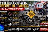 👉🏻🚧🚨🚔🫵🏻🤔👏🏻👏🏻👏🏻Comentário que retrata a quantidade de acidentes em Patrocinio MG.    Analista de Cérebros dos ” dublê de tocador de veículos”