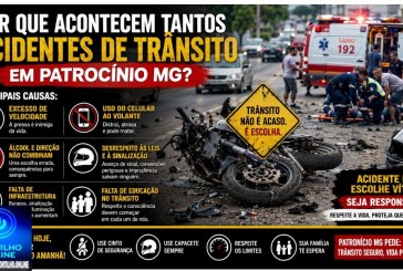 👉🏻🚧🚨🚔🫵🏻🤔👏🏻👏🏻👏🏻Comentário que retrata a quantidade de acidentes em Patrocinio MG.    Analista de Cérebros dos ” dublê de tocador de veículos”