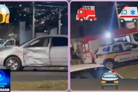 👉🏻🚧👎🏻🚨🚑🚒🚓🛑🚔Portilho, mais um acidente envolvendo motociclista na famosa esquina da mercearia do Ouro Preto