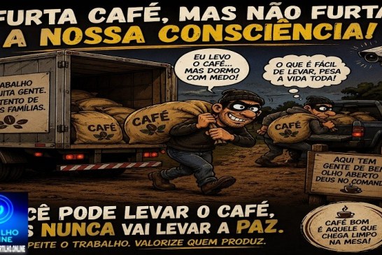 Roubos de café ☕🚁🚔🚨🫵🏻☕☀🚁 🚔Furto de café um prejuízo que vai muito além da carga